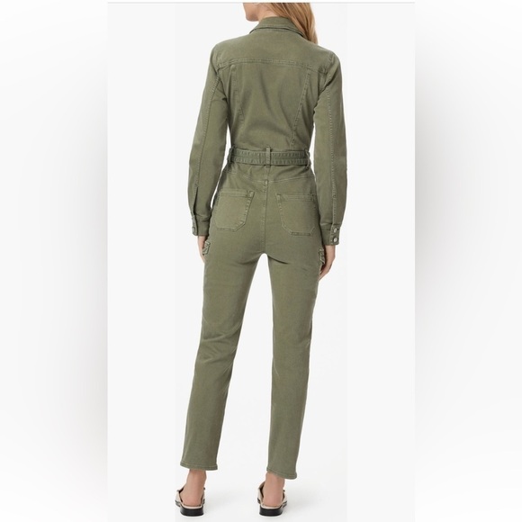 Paige Jolie Longsleeve Cotton Blend Jolie Jumpsuit Size 2 - Picture 8 of 8